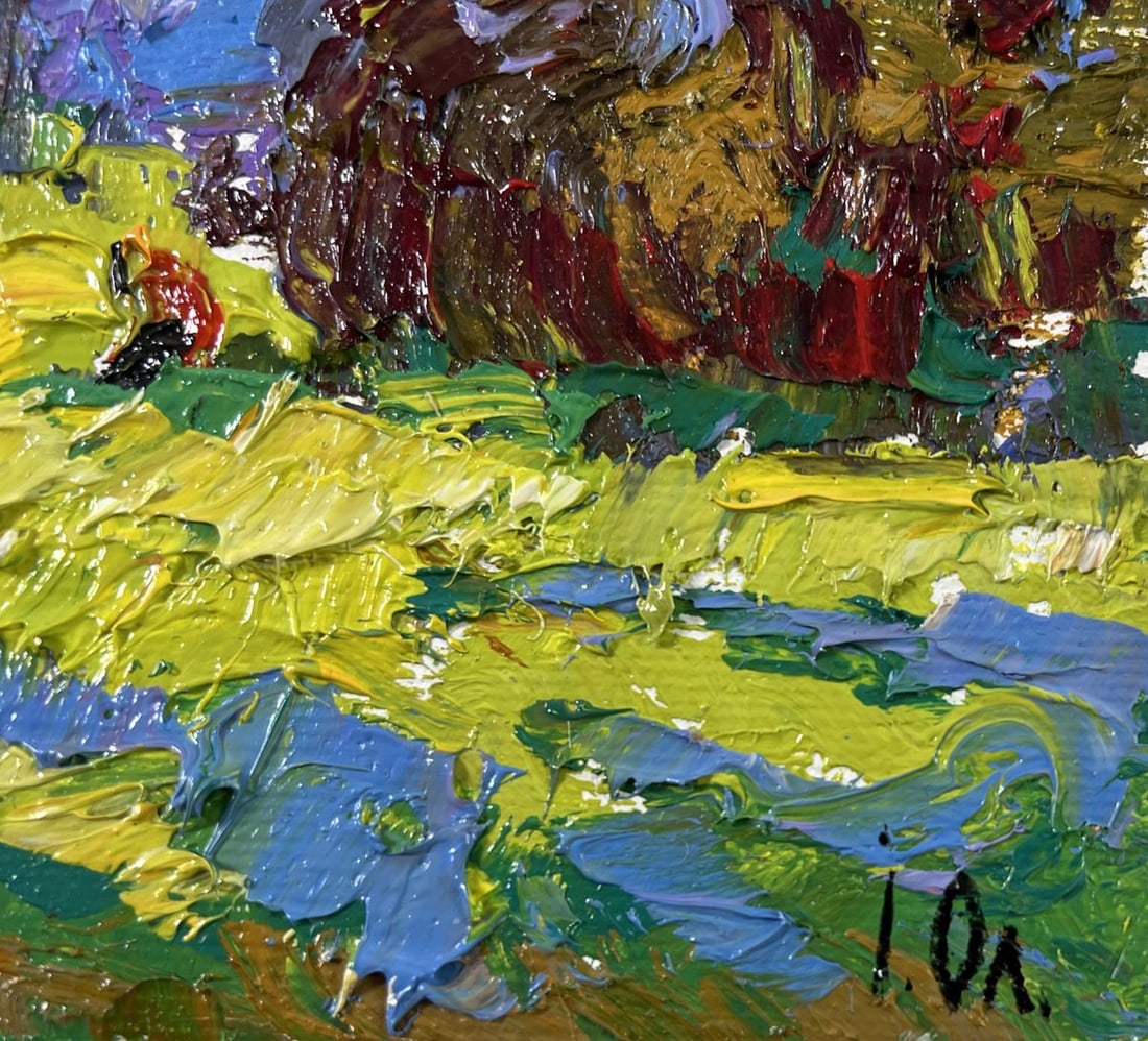 Oil painting At the Source Alex Kalenyuk - 5