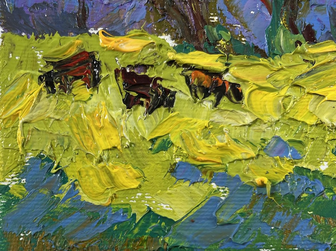 Oil painting At the Source Alex Kalenyuk - 6