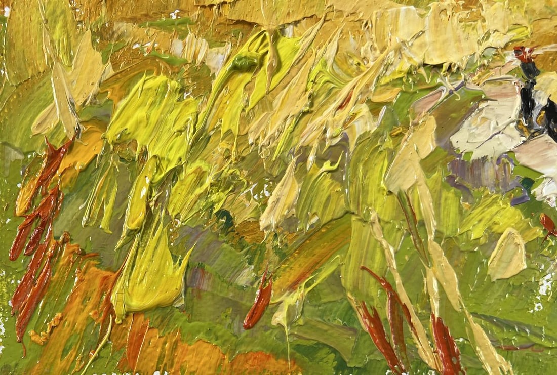 Oil painting The color of harvest Alex Kalenyuk - 6