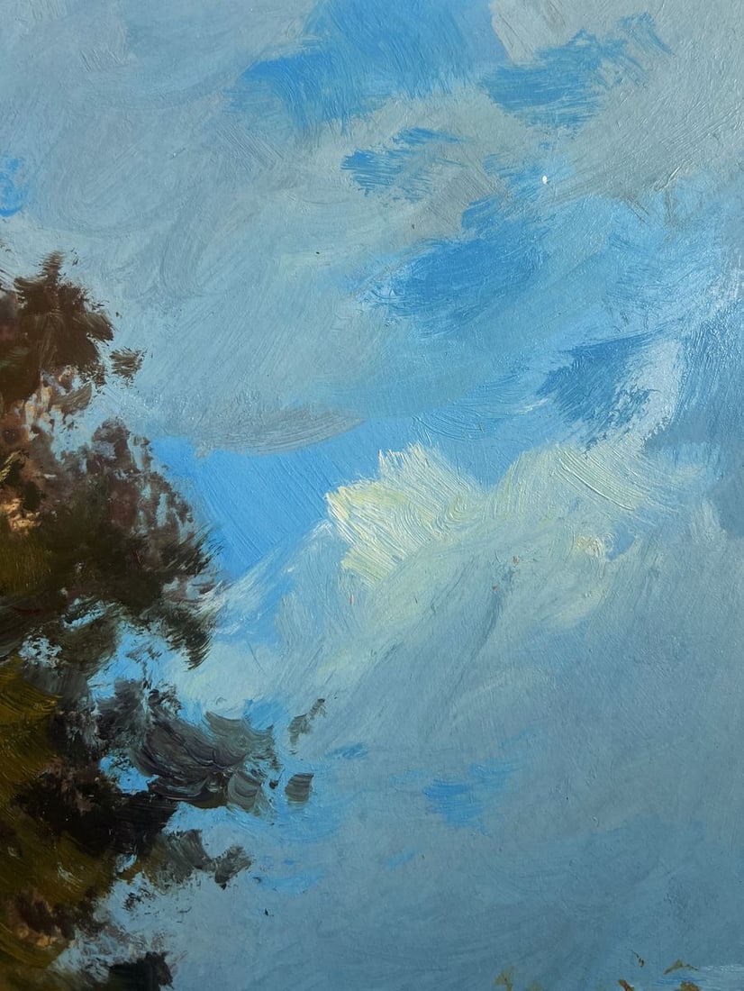 Oil painting Admire the summer forest Yuriy Suprunchuk - 4