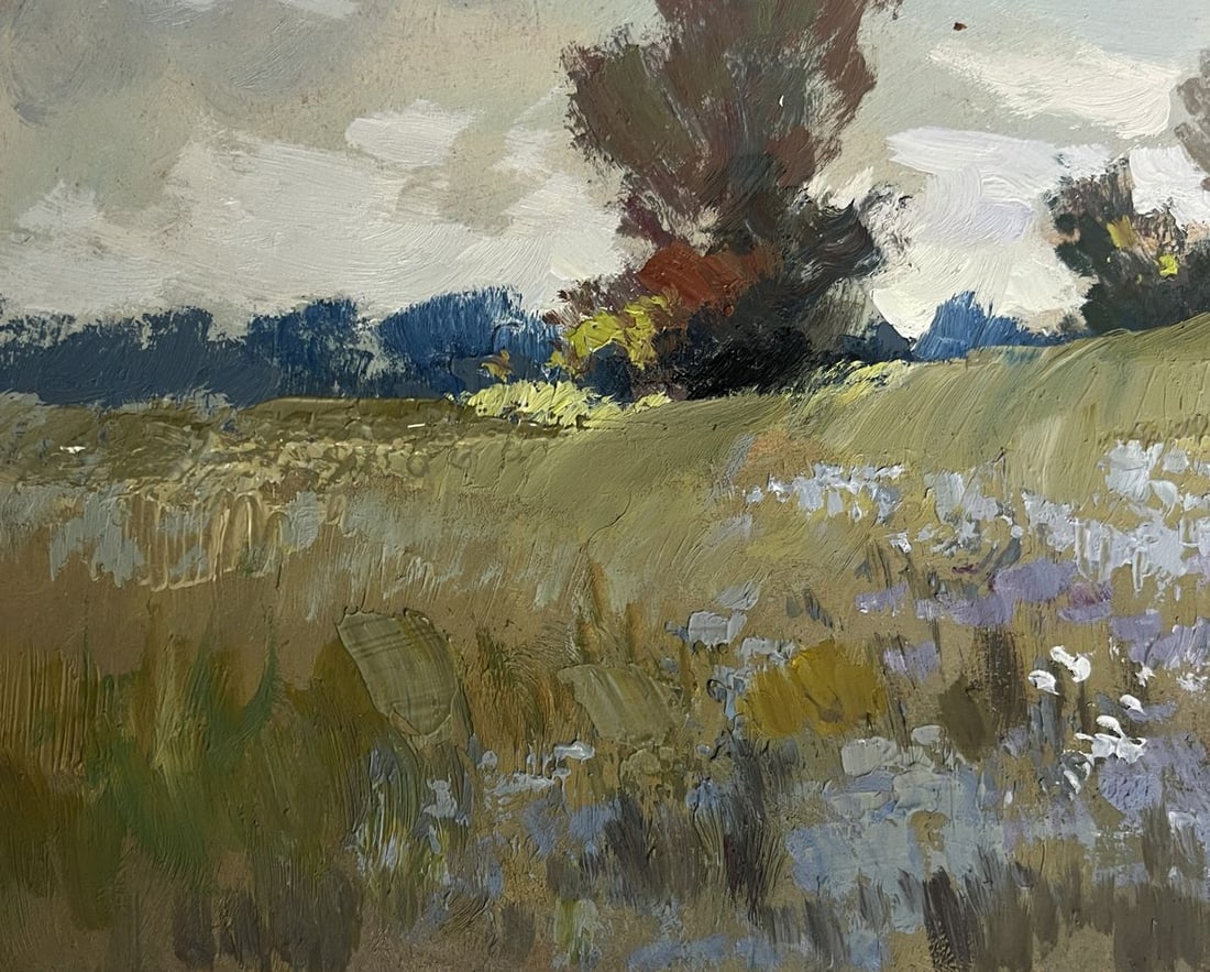 Oil painting Summer flower meadows Yuriy Suprunchuk - 6
