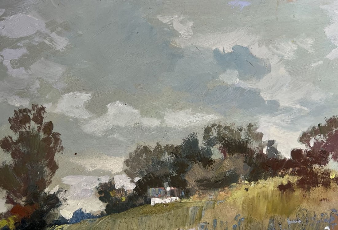 Oil painting Summer flower meadows Yuriy Suprunchuk - 8