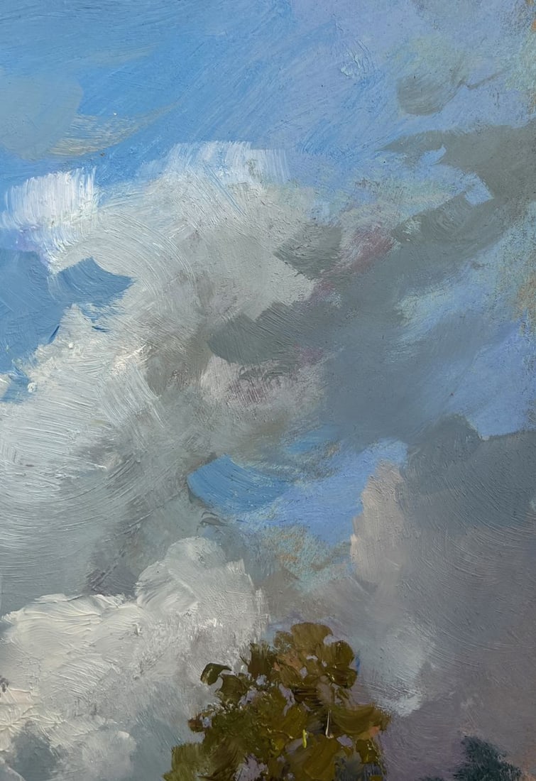 Oil painting Into the depths of the forest Yuriy Suprunchuk - 5