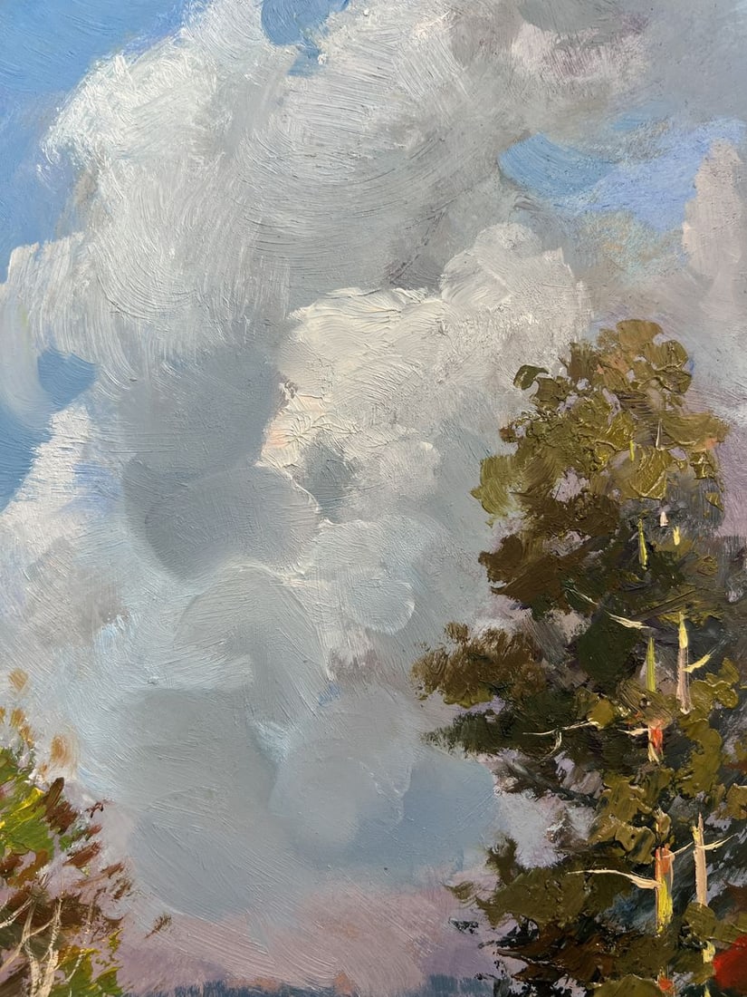 Oil painting Into the depths of the forest Yuriy Suprunchuk - 6