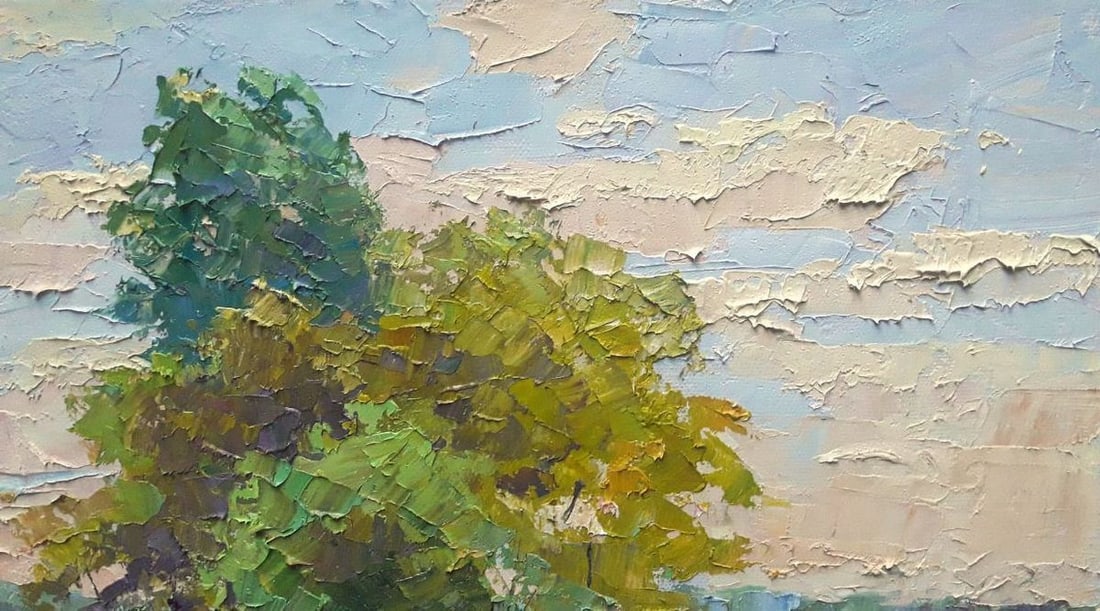 oil painting Dnieper beach Serdyuk Boris Petrovich - 3