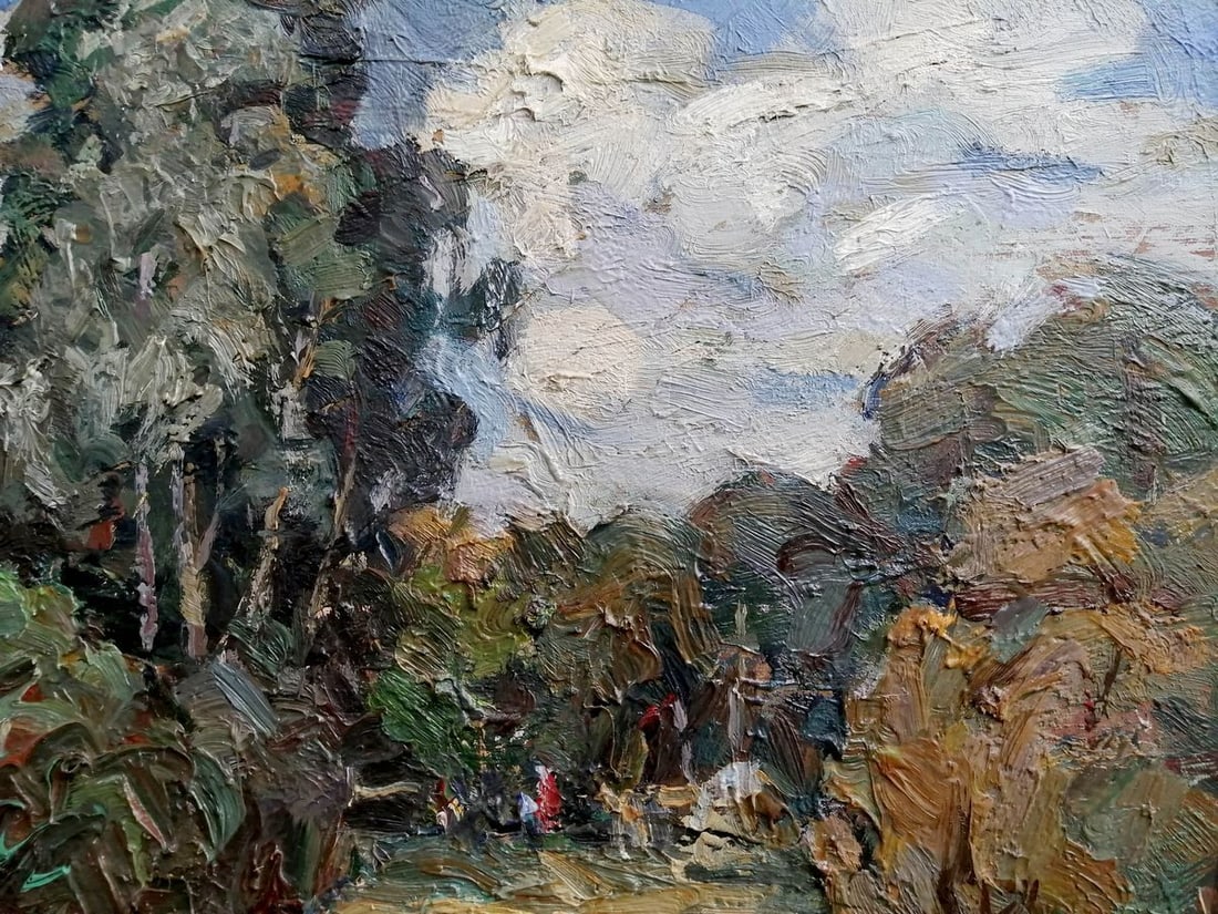 Oil painting Cold day Kalenyuk Alex - 3