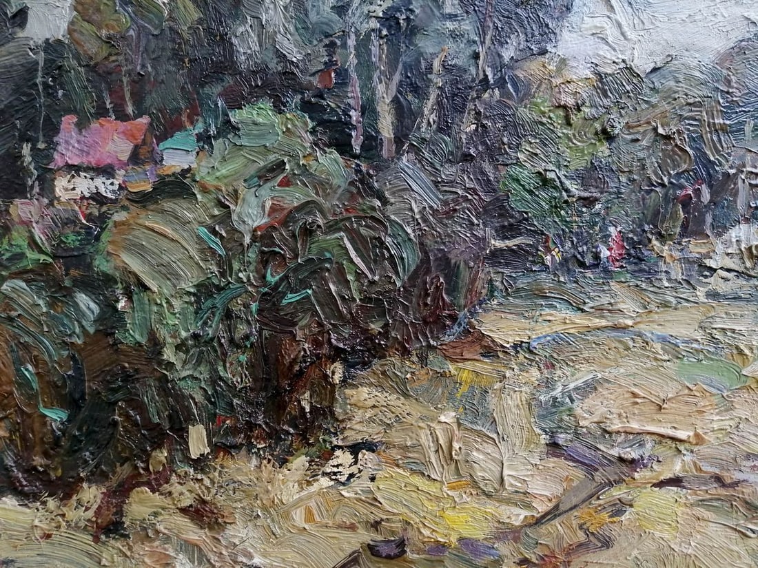 Oil painting Cold day Kalenyuk Alex - 5