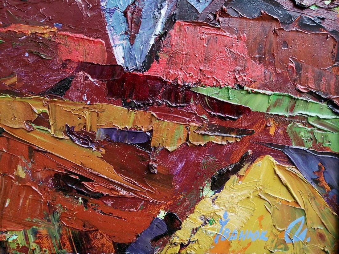 Oil painting Wind in the back Kalenyuk Alex - 8