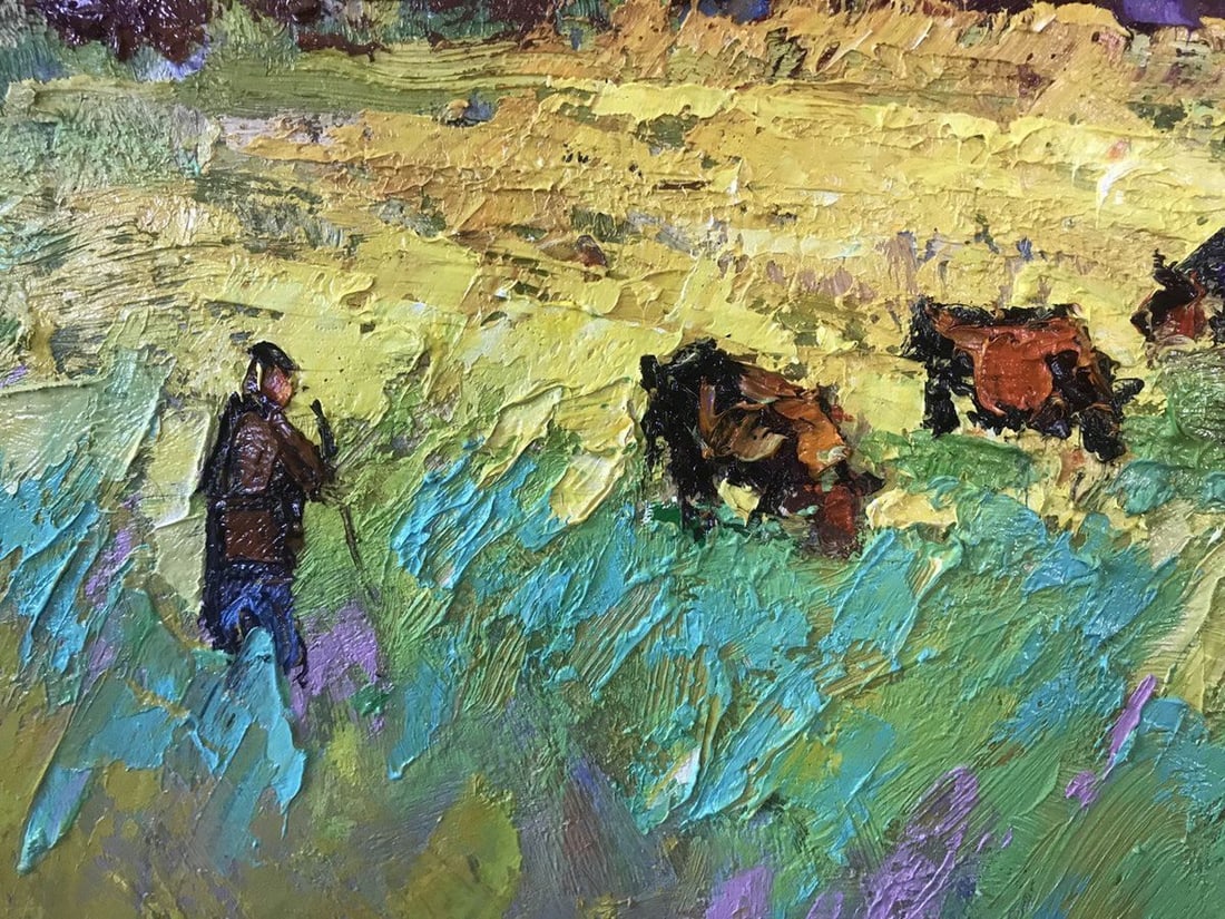 Oil painting Summer is over Kalenyuk Alex - 4