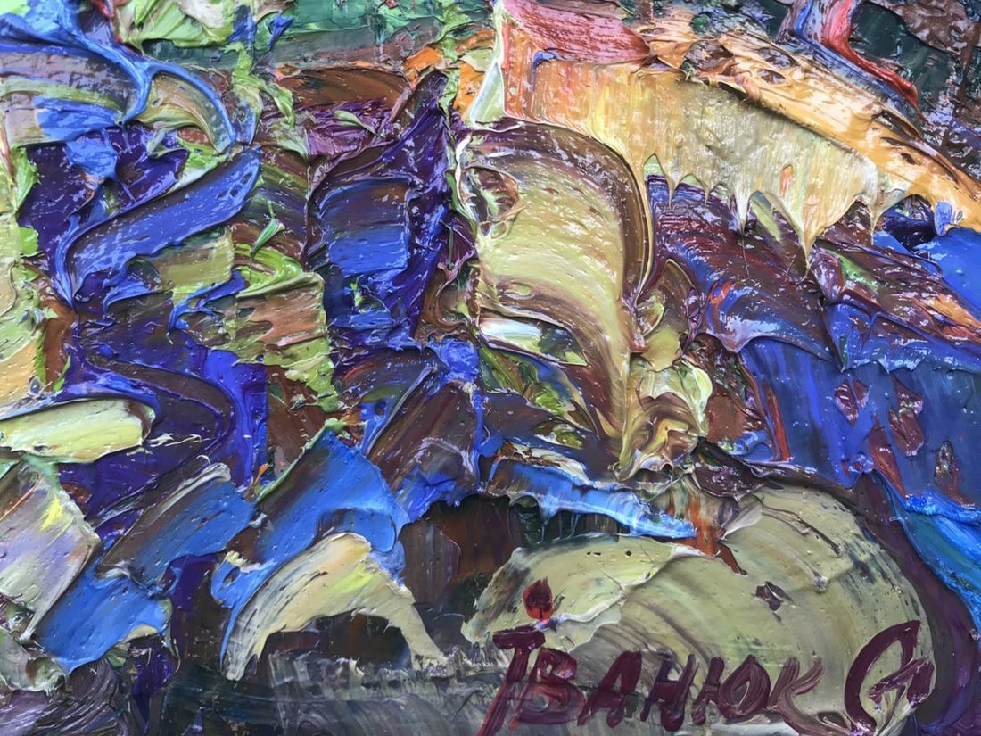 Oil painting warm ray Kalenyuk Alex - 3