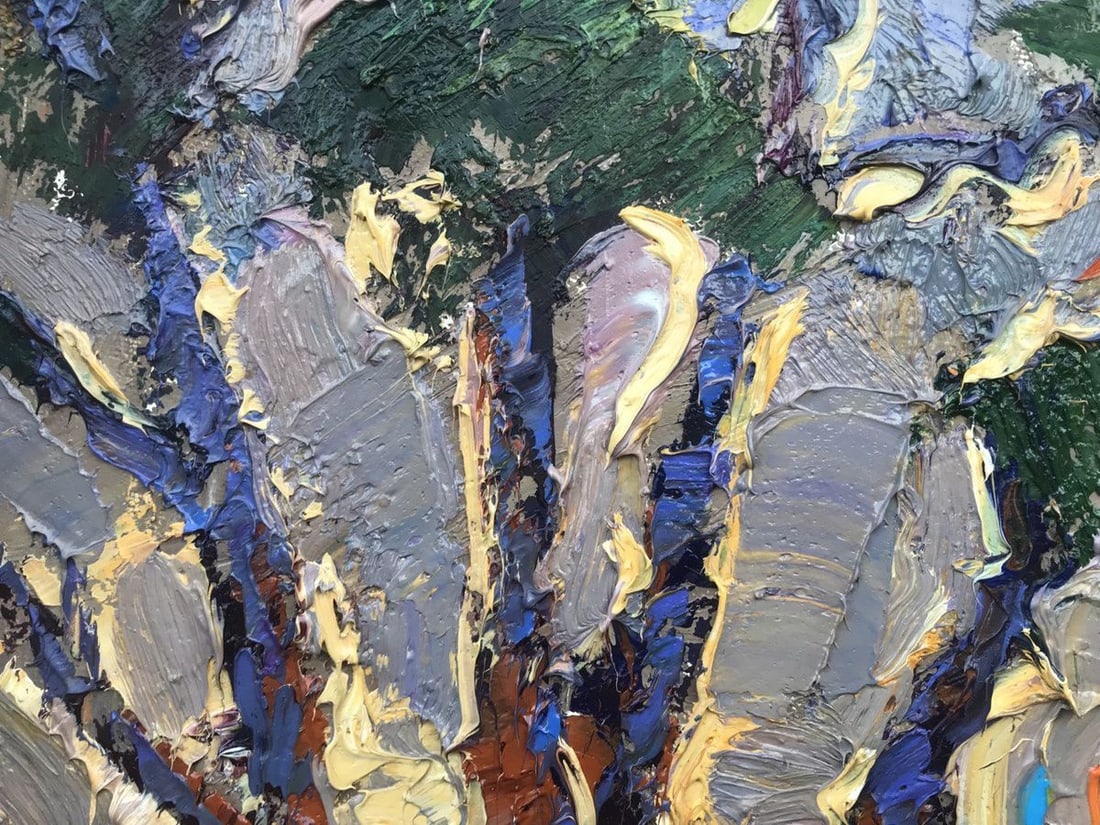 Oil painting warm ray Kalenyuk Alex - 4