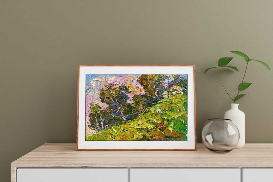 Oil painting Summer breeze Alex Kalenyuk - 3