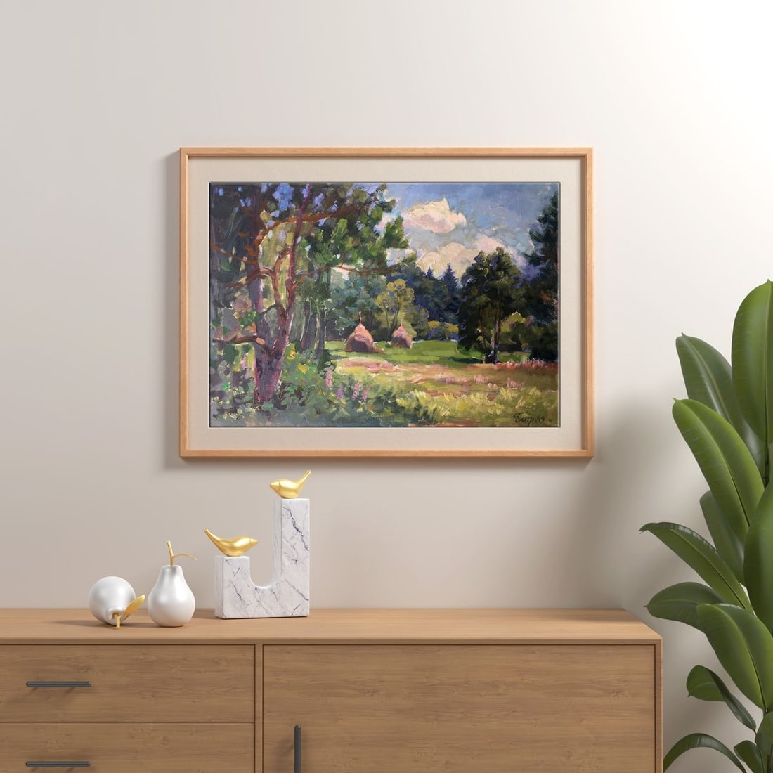 Oil painting September day Batrakov Vladimir Grigorievich - 3