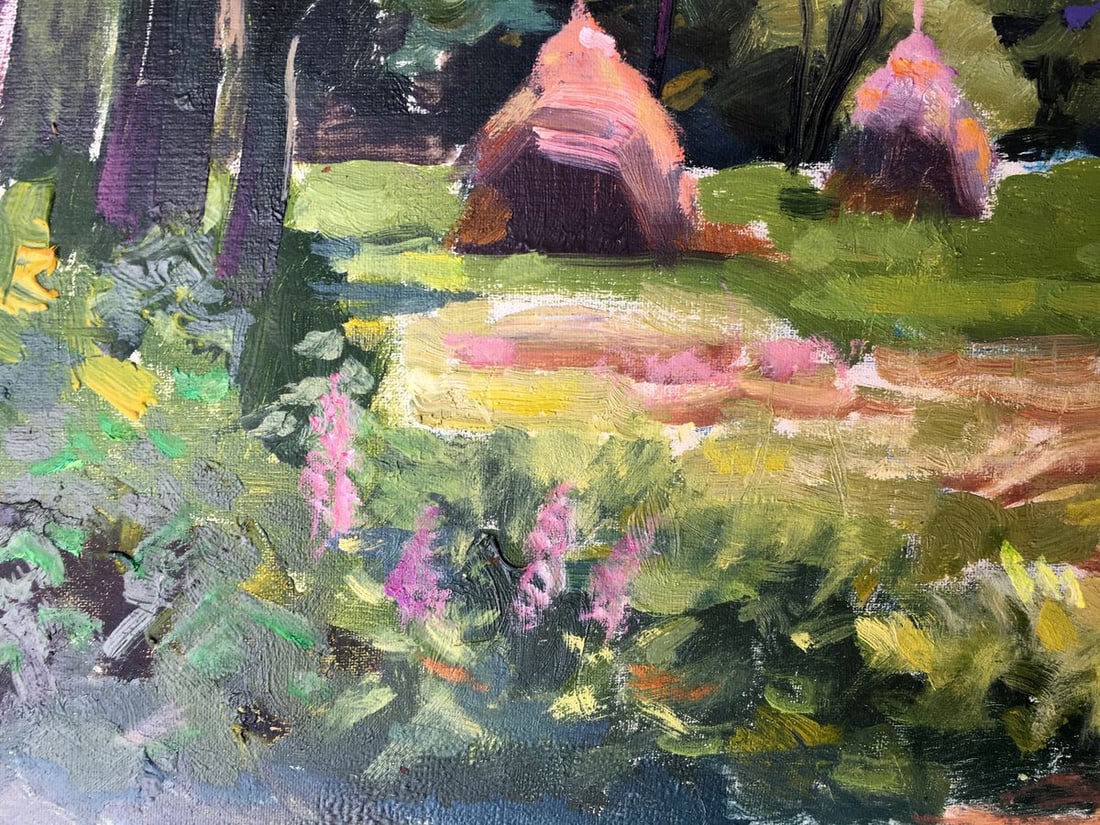 Oil painting September day Batrakov Vladimir Grigorievich - 4