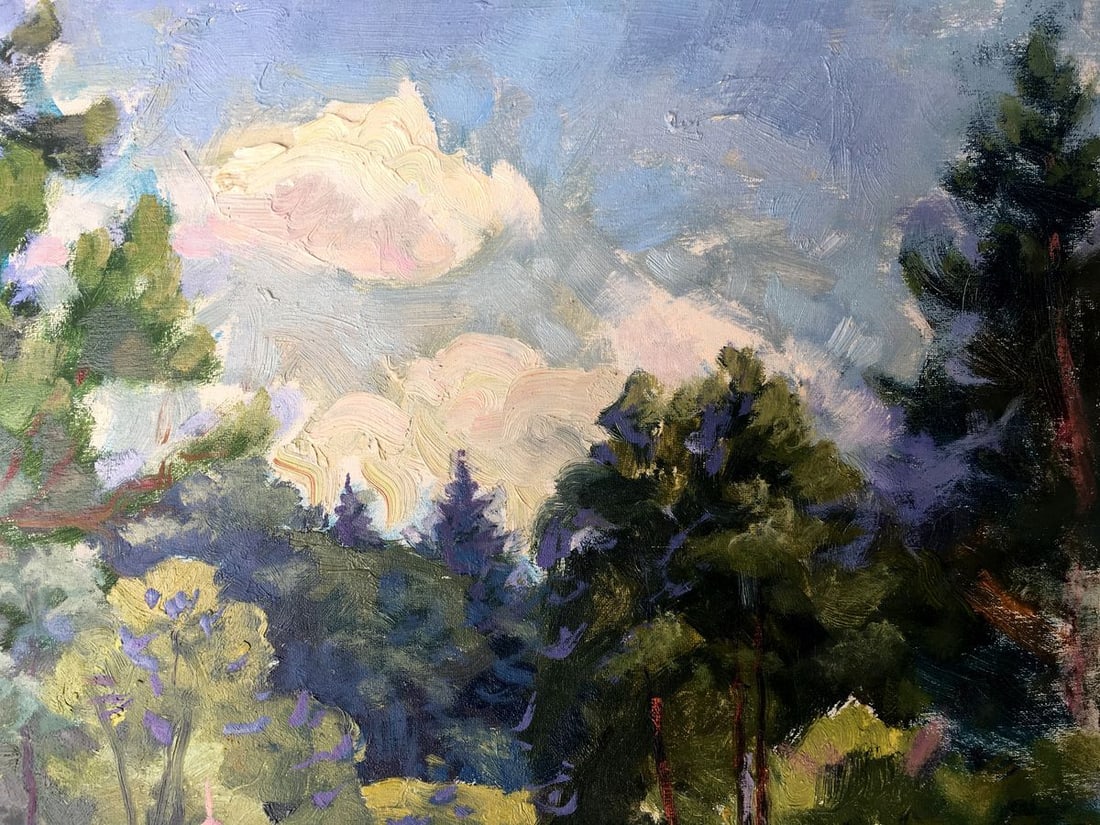 Oil painting September day Batrakov Vladimir Grigorievich - 5
