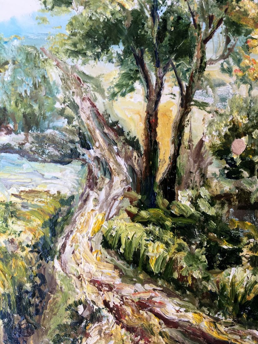 Oil painting Sunny day Unknown artist - 9