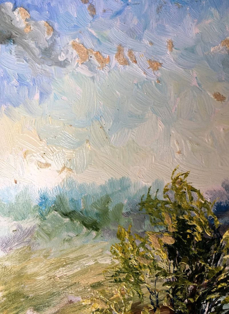 Oil painting Before the rain Unknown artist - 5