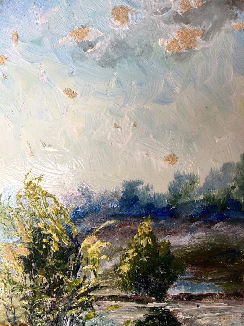 Oil painting Before the rain Unknown artist - 6