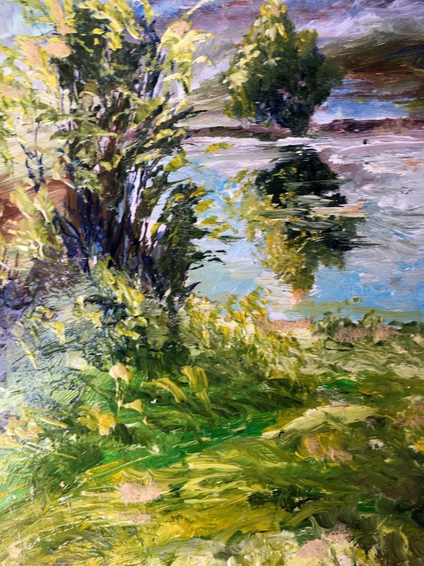 Oil painting Before the rain Unknown artist - 7