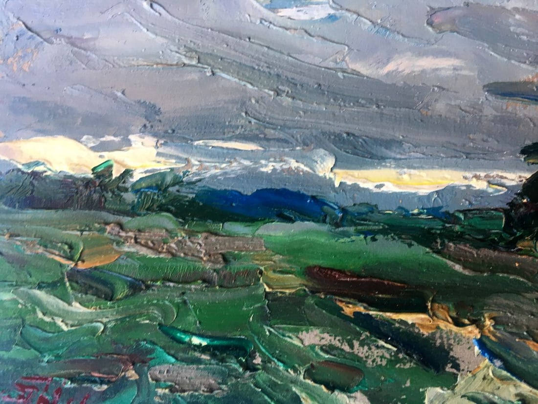 Oil painting Silver Evening Alexander Nikolaevich Cherednichenko - 10
