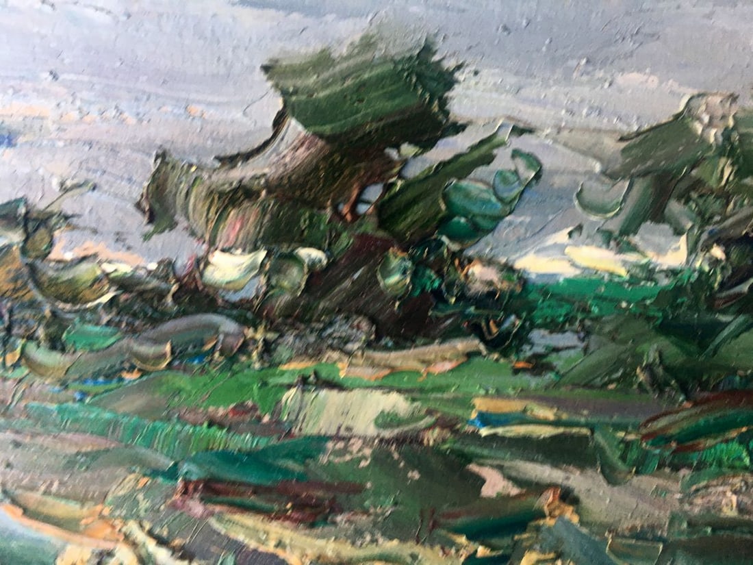 Oil painting Silver Evening Alexander Nikolaevich Cherednichenko - 11