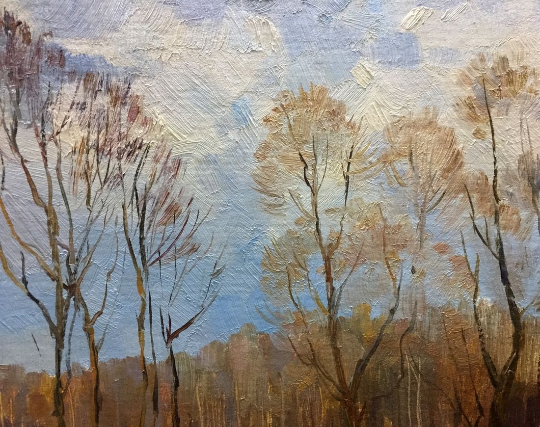 Oil painting Swamps - 4