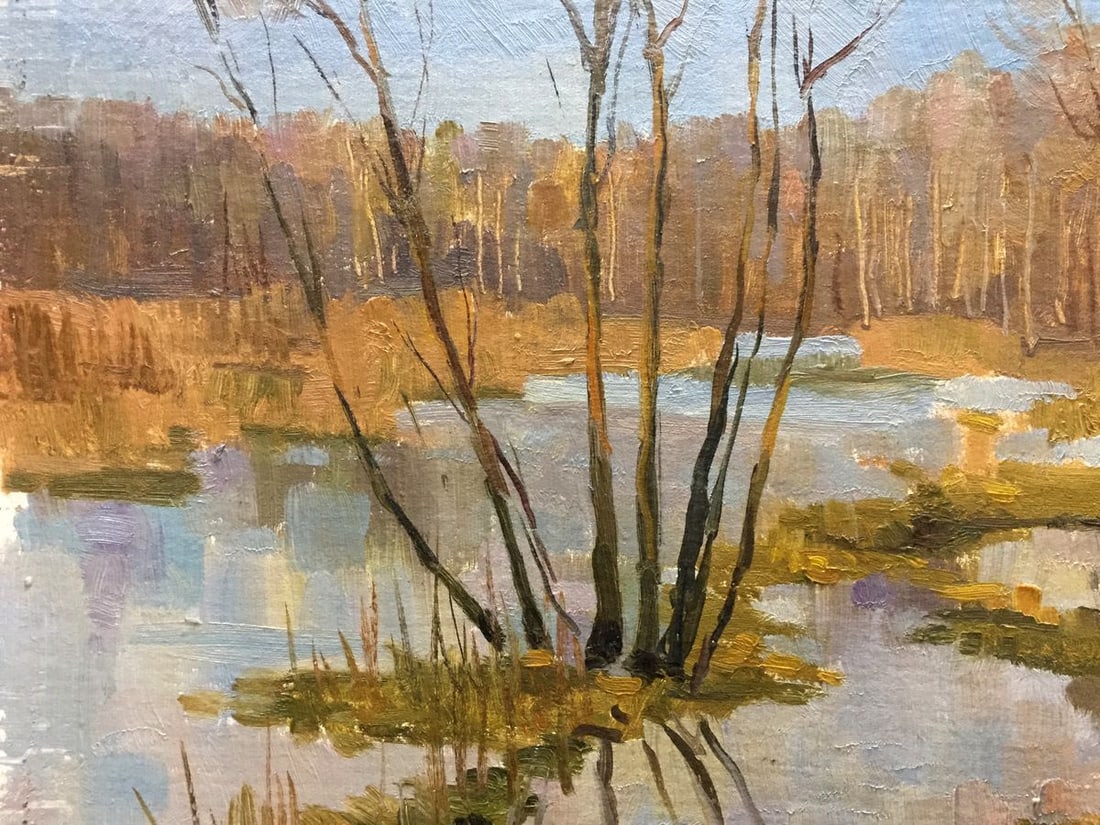 Oil painting Swamps - 6