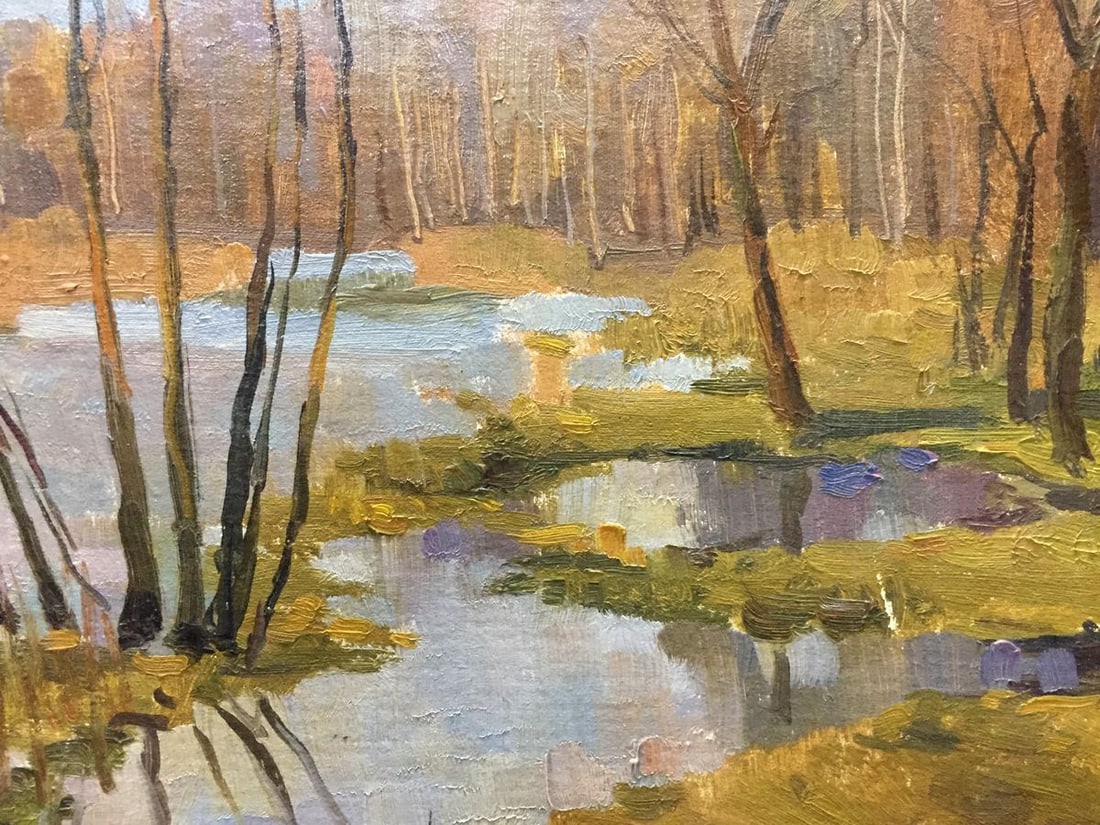 Oil painting Swamps - 7