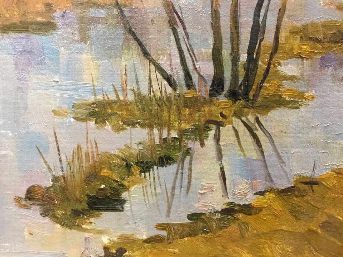 Oil painting Swamps - 9