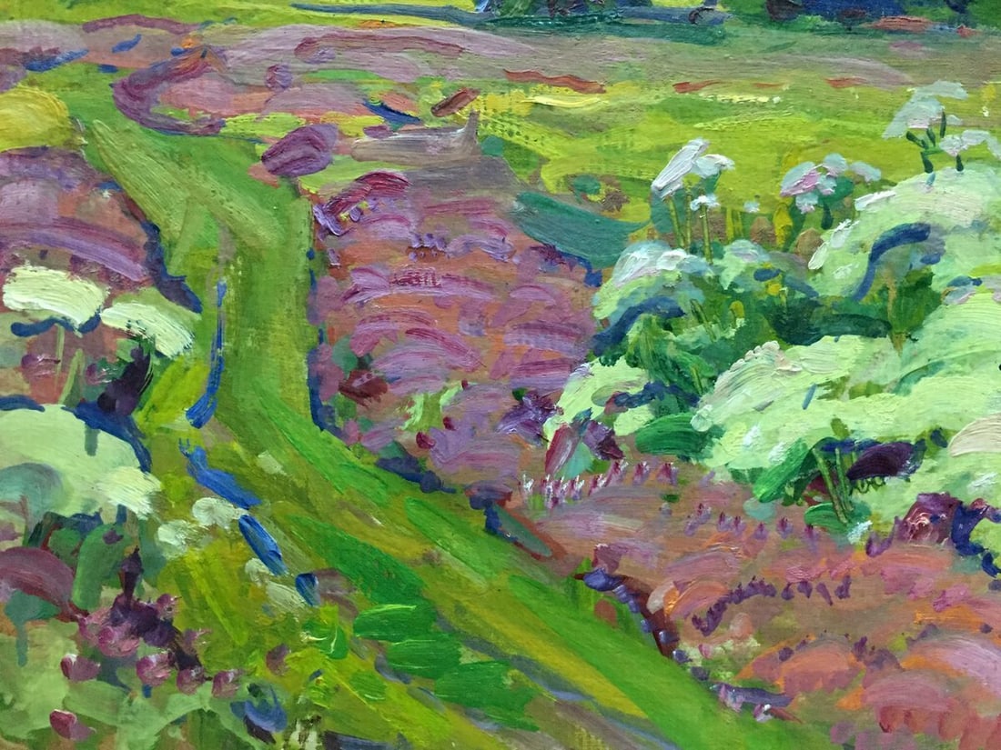 Oil painting Path to the forest Georgy Sergeevich Kolosovsky - 3