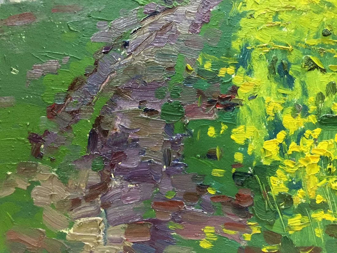 Oil painting Flower field Mordovets Andrey Nikitich - 2