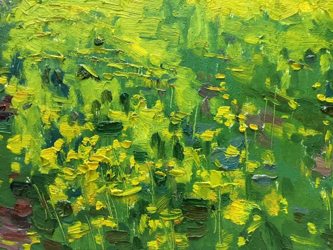 Oil painting Flower field Mordovets Andrey Nikitich - 3