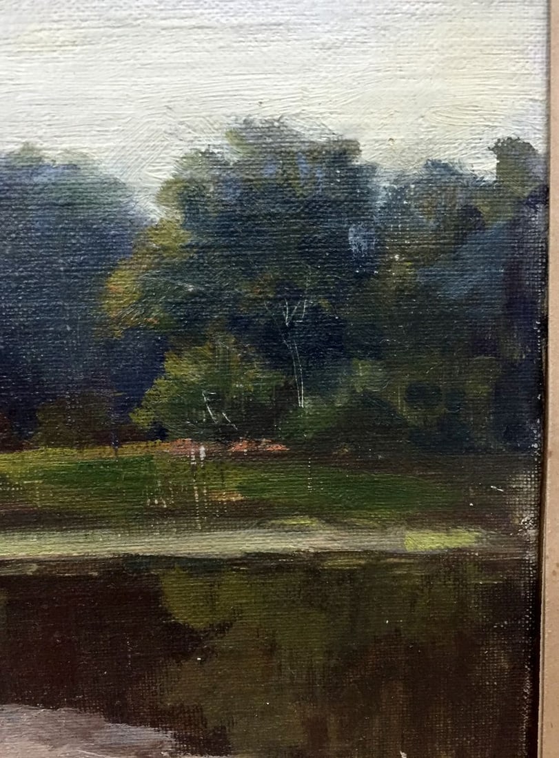 Oil painting Road to the forest - 6