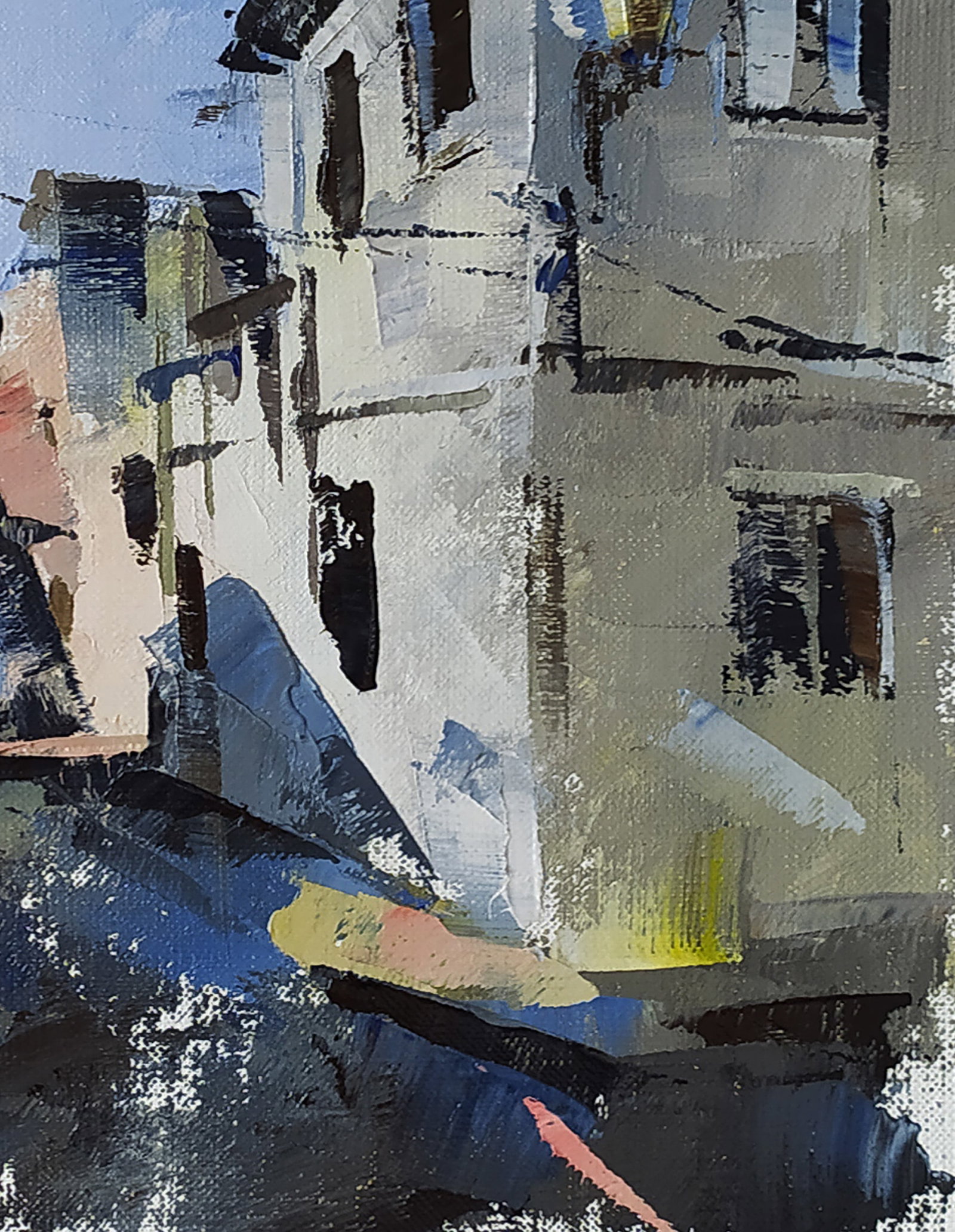 Oil painting City streets Volodymyr Gluhomanyuk - 7