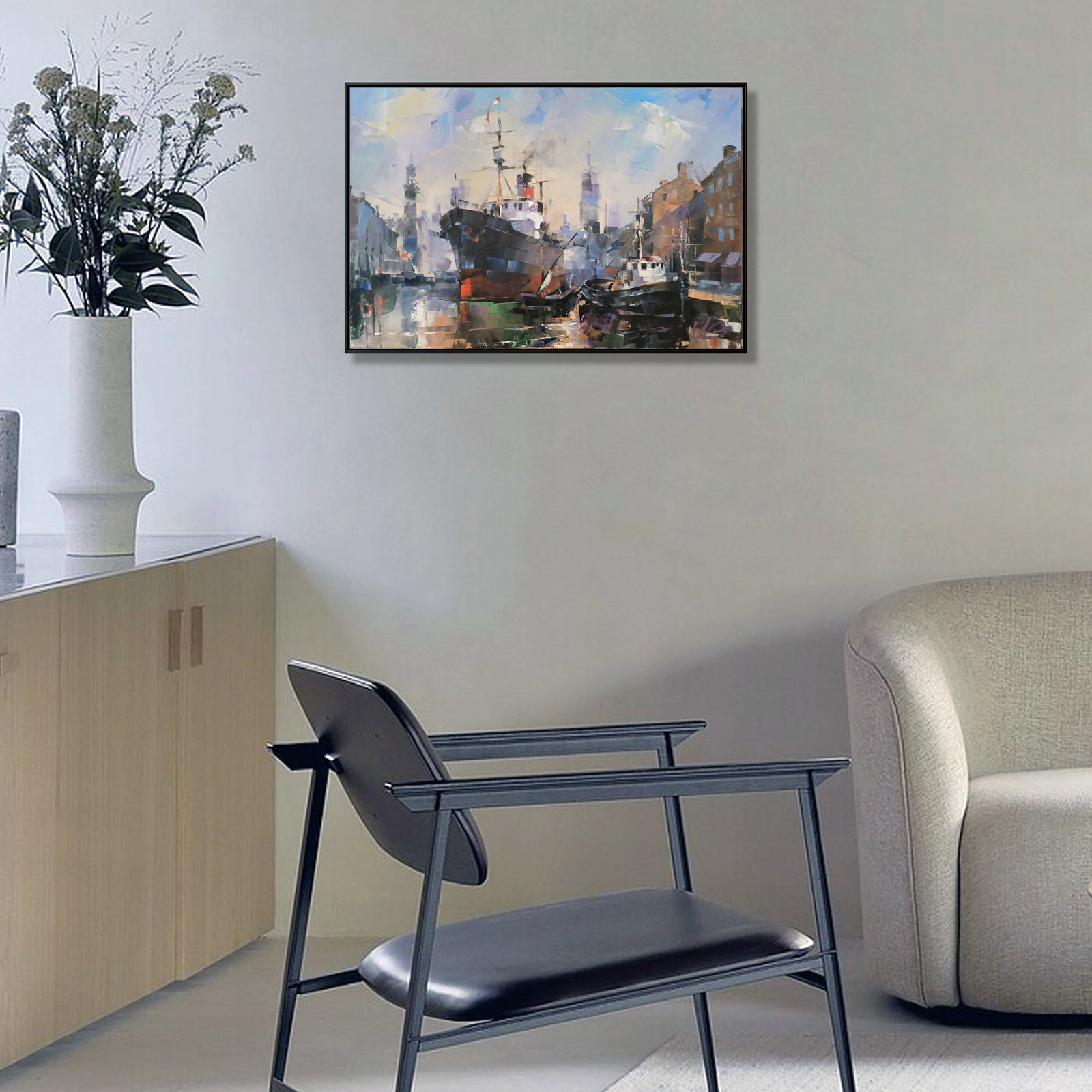 Oil painting New contours Volodymyr Gluhomanyuk - 4