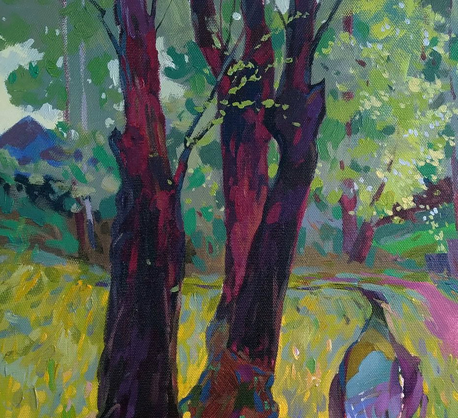 Acrylic painting Spring Serhii Kachyn - 2