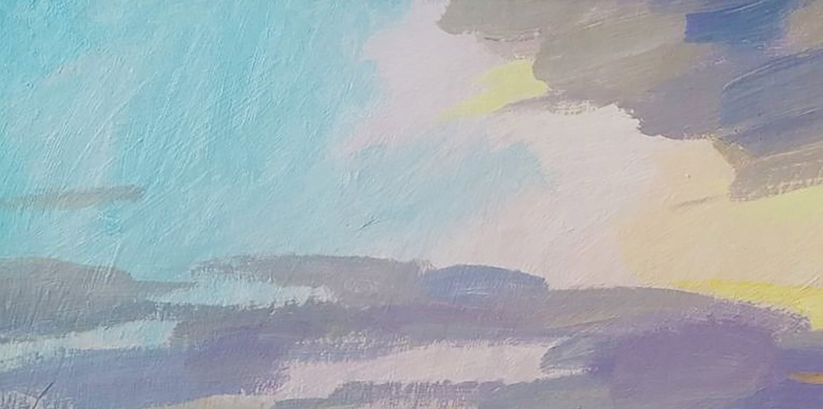Acrylic painting On the Sunset Serhii Kachyn - 2