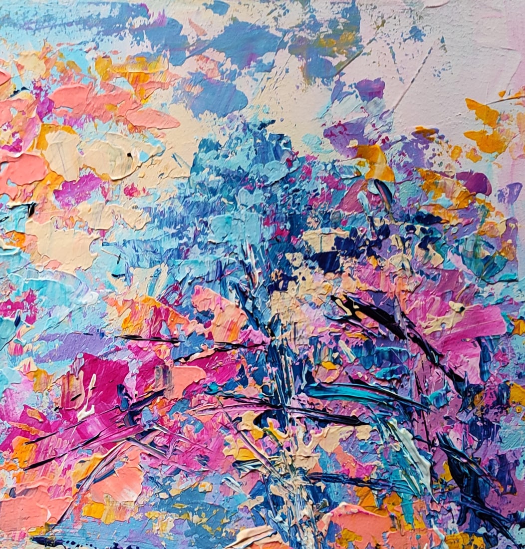 Acrylic painting Wind Olena Kirik - 3