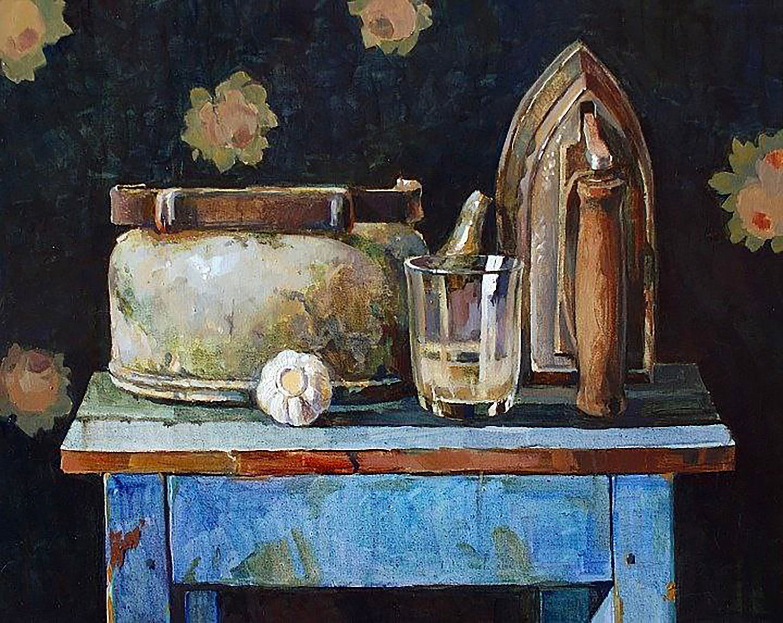 Oil painting Things with history Anastasia Yaroshevich: Title: Oil painting Things with history Anastasia Yaroshevich Description: 5YARO Painter: Anastasia Yaroshevich Size: 40x50 cm/15.74x19.68 inches Components: oil, canvas Original painting CONDITION: e