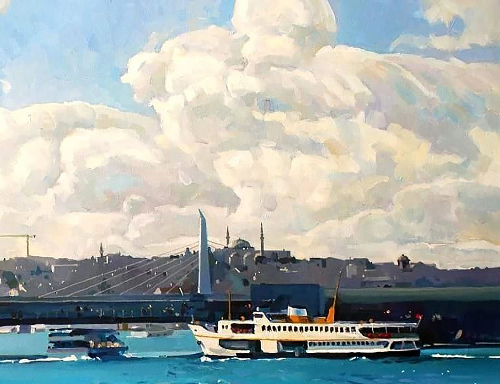 Oil painting Great day Anastasia Yaroshevich - 3