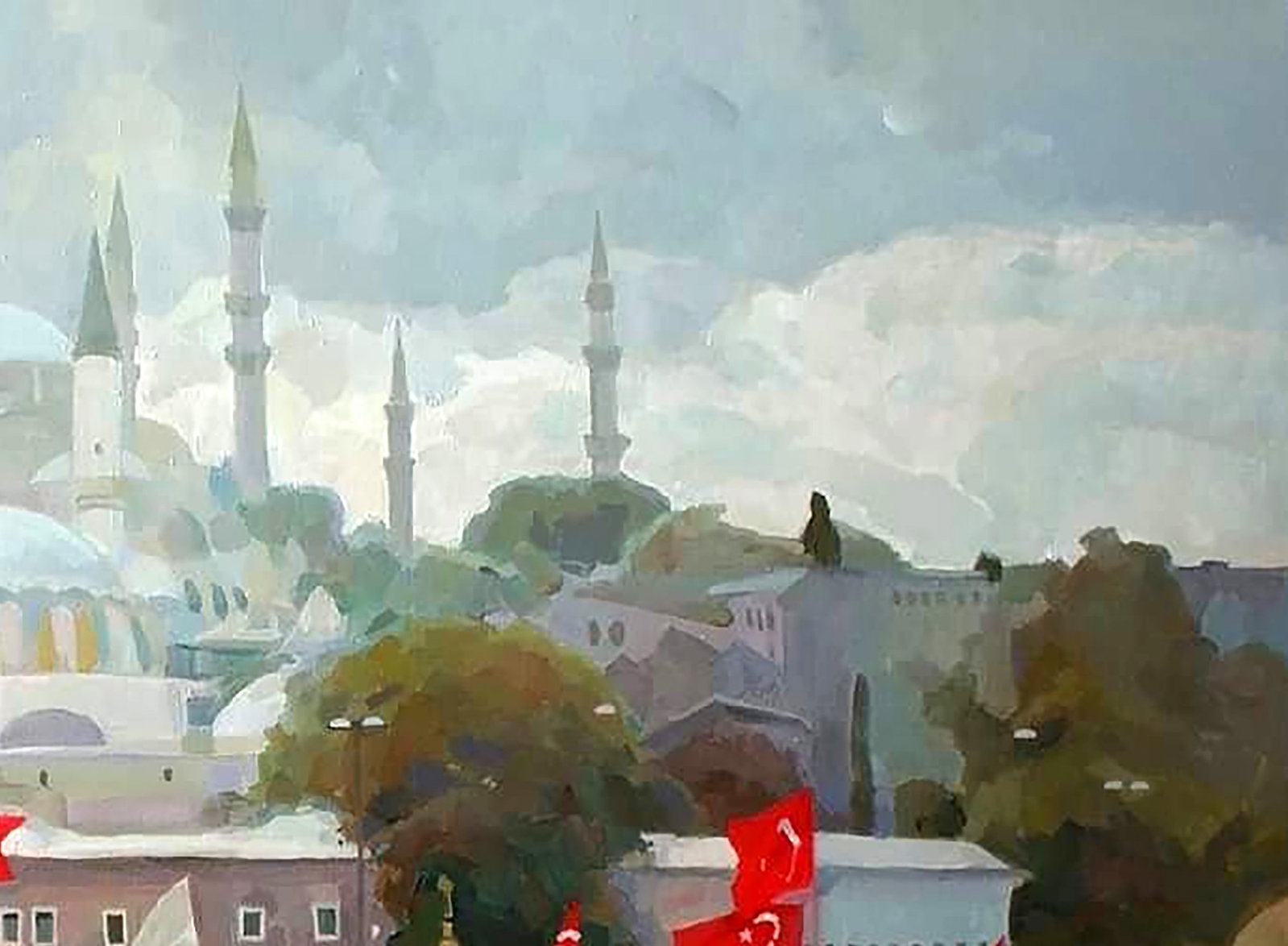 Oil painting Silver day Anastasia Yaroshevich - 3