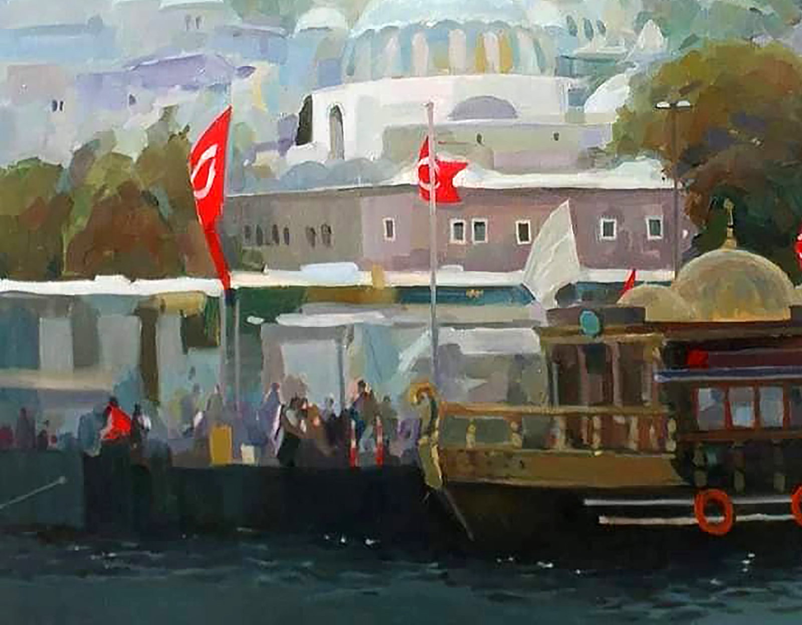 Oil painting Silver day Anastasia Yaroshevich - 4