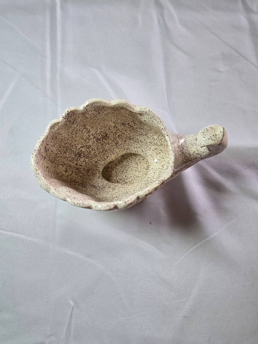 Three Decorative Ceramic and Milk Glass Tabletop Items - 3