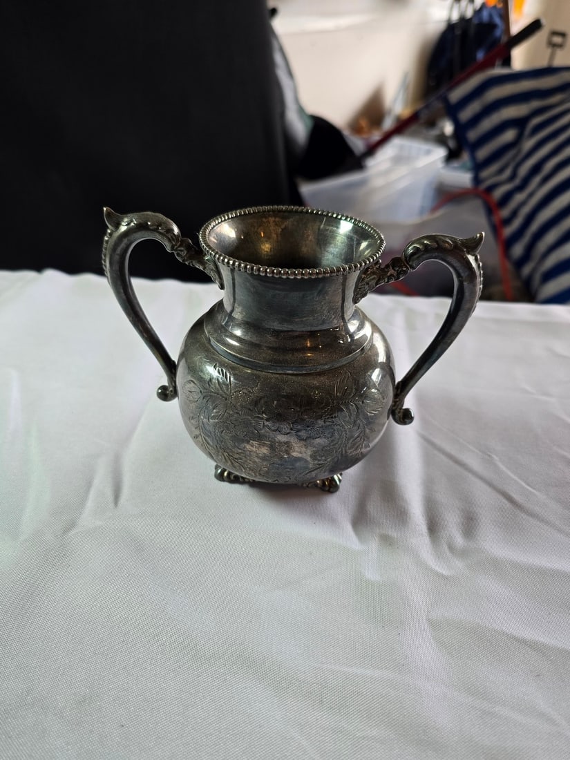 Assorted Silverplate Hollowware Serving Pieces - 9 Piece Collection - 10