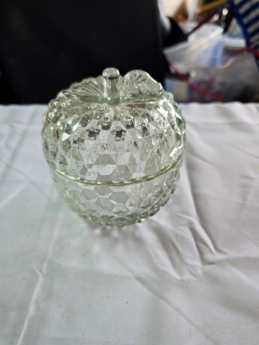 Collection of Assorted Pressed and Cut Glassware - 2
