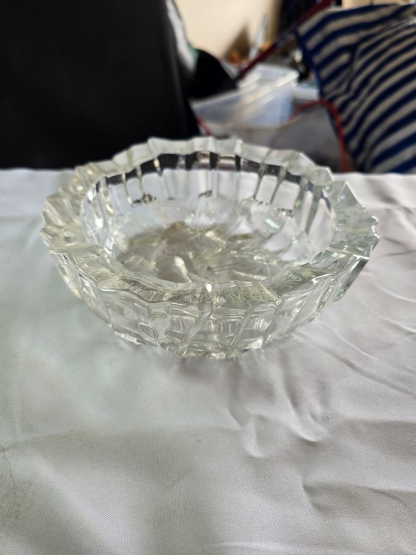 Collection of Four Pressed Glass Bowls and Dishes - 4