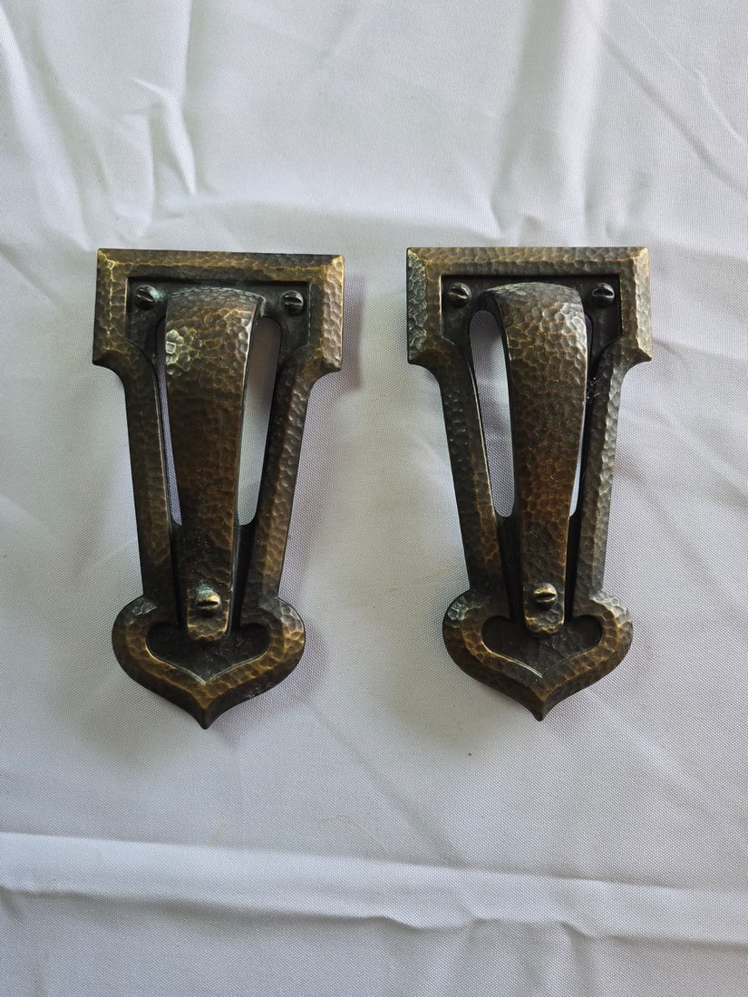 Collection of Vintage Brass and Glass Items with Eagle Sculpture - 6
