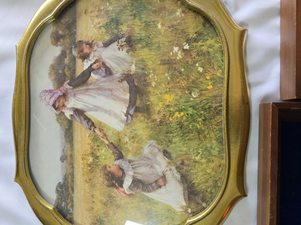 Collection of Assorted Framed Artworks and Decorative Wall Hangings - 6