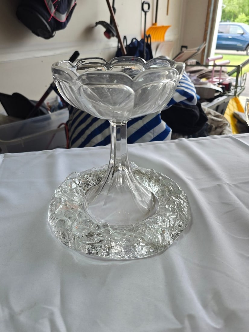 Collection of Assorted Pressed and Cut Glassware - 2