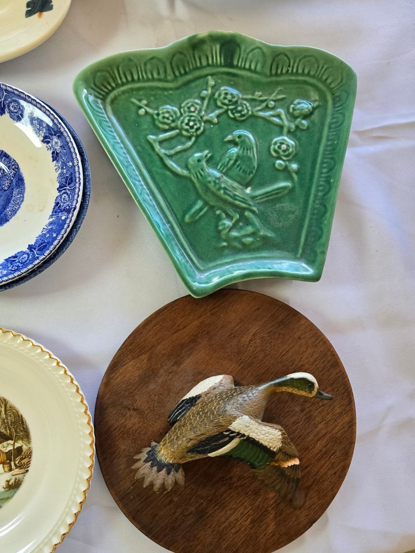 Collection of Assorted Decorative Plates and Trays - 5